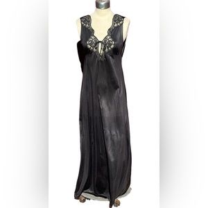 Vintage Black Diane Von Furstenberg Nightgown